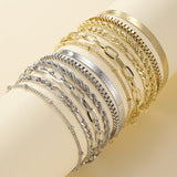 Lyvra | Zestaw luksusowych bransoletek layered jewelry