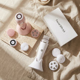 Lyvra | GlowCare Szczoteczka 4w1 do Oczyszczania i Masażu Twarzy