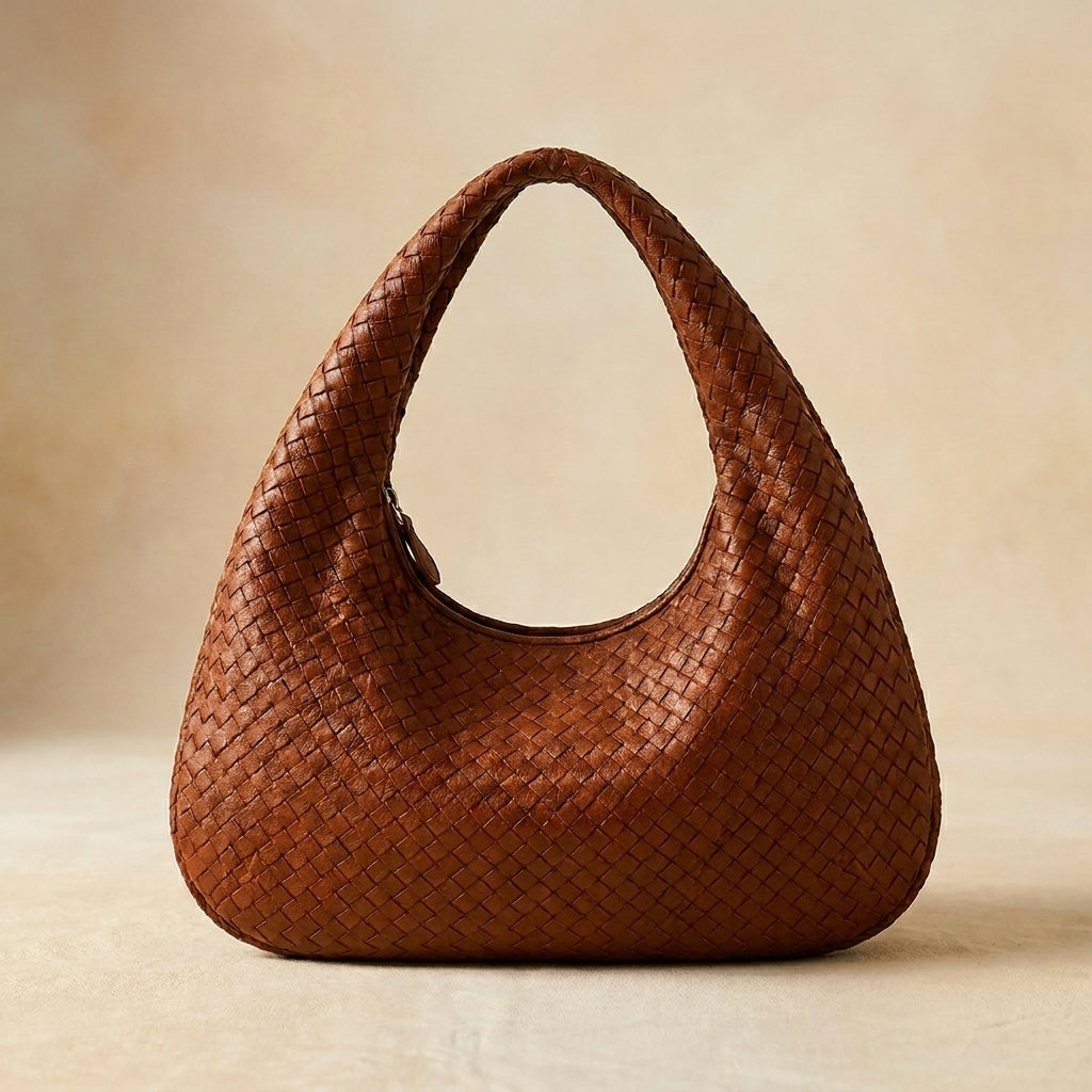 Lyvra | Pleciona torebka hobo premium w stylu luxury