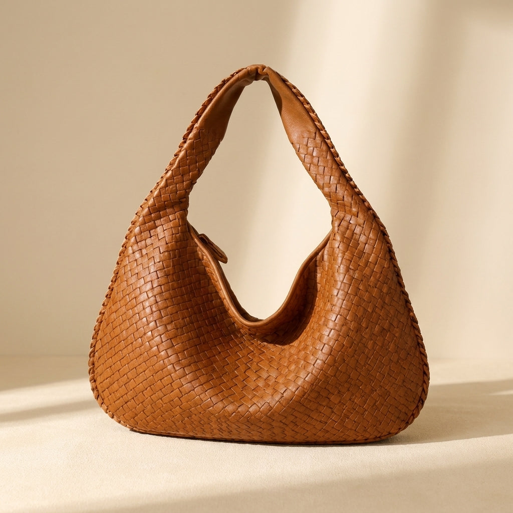 Lyvra | Pleciona torebka premium oversized w stylu quiet luxury