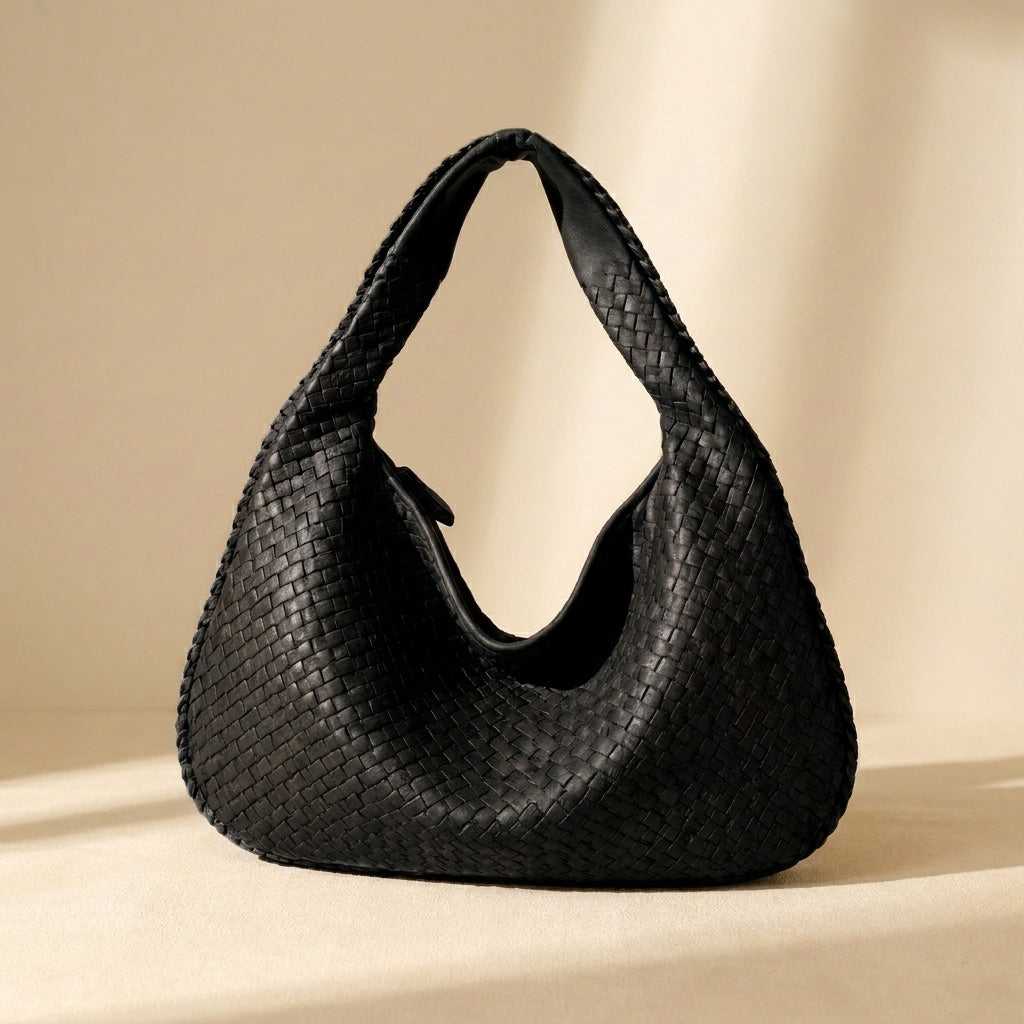 Lyvra | Pleciona torebka premium oversized w stylu quiet luxury